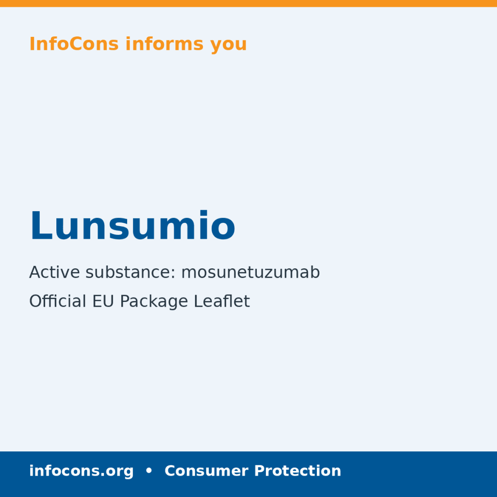 Lunsumio - Package Leaflet - InfoCons
