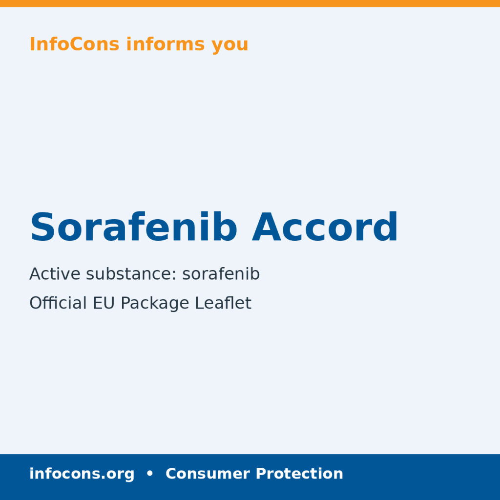 Sorafenib Accord - Package Leaflet - InfoCons
