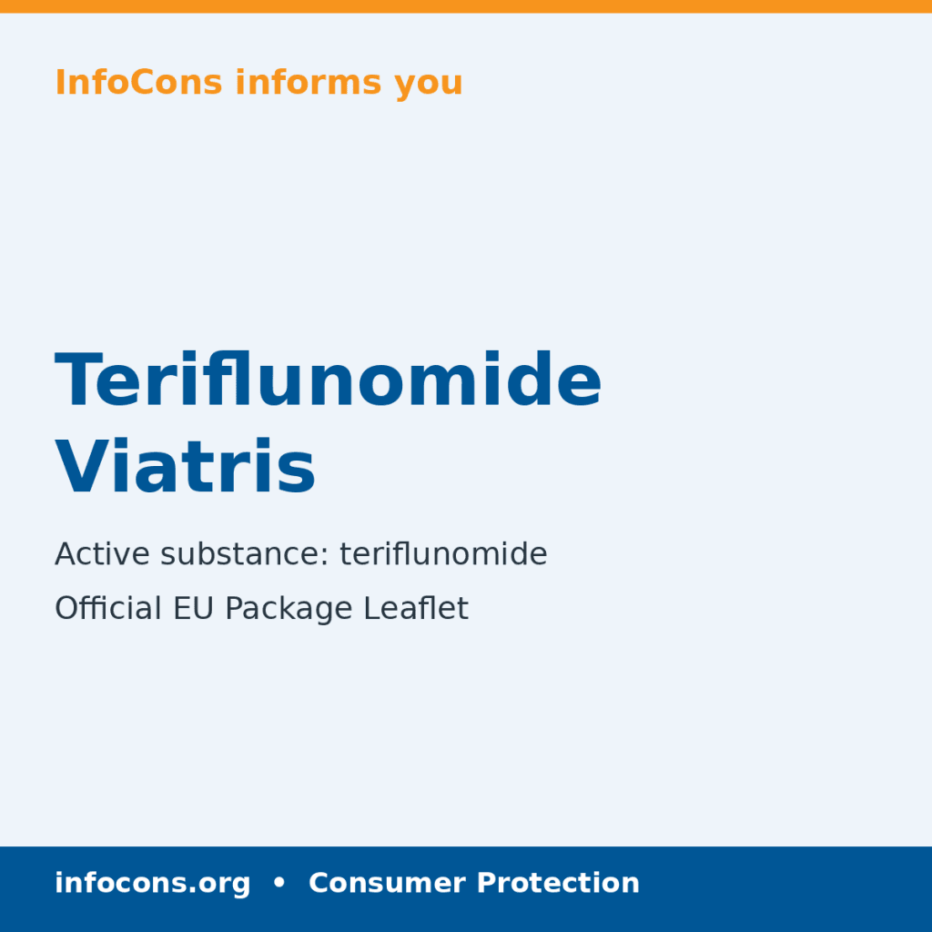 Teriflunomide Viatris - Package Leaflet - InfoCons