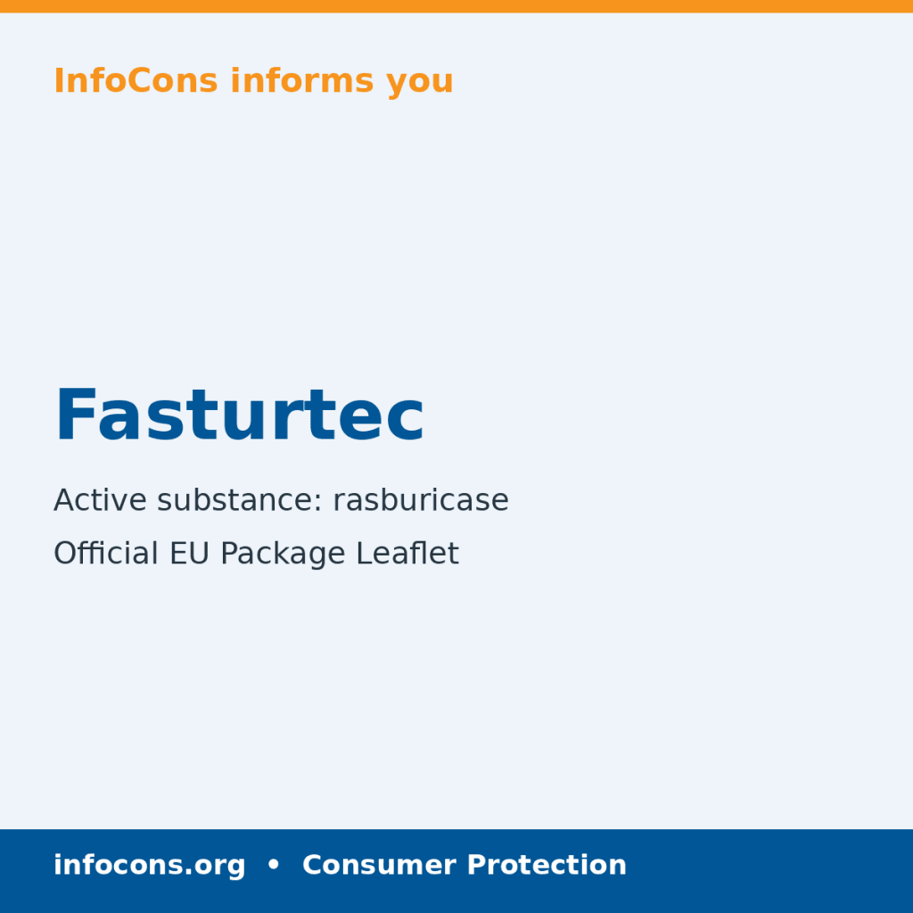 Fasturtec - Package Leaflet - InfoCons