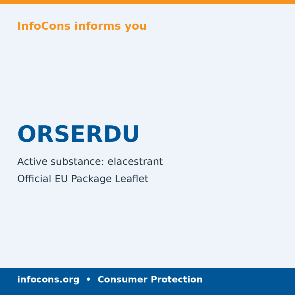 ORSERDU - Package Leaflet - InfoCons