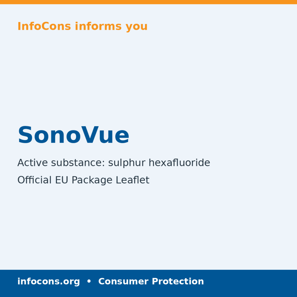 SonoVue - Package Leaflet - InfoCons