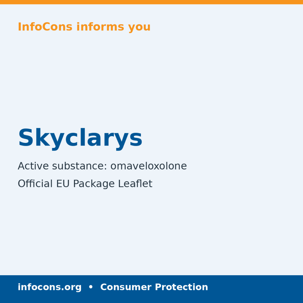 Skyclarys - Package Leaflet - InfoCons