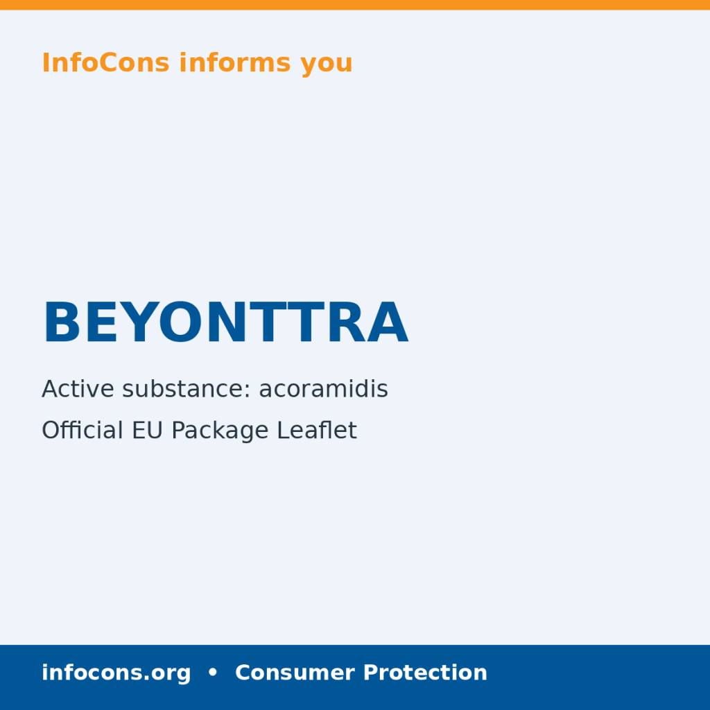 BEYONTTRA - Package Leaflet - InfoCons