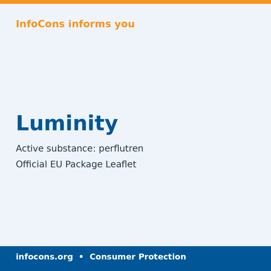 Luminity - Package Leaflet - InfoCons