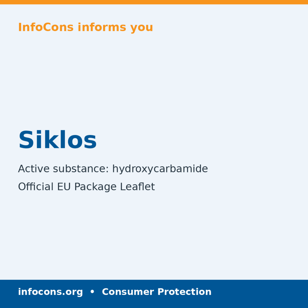 Siklos - Package Leaflet - InfoCons
