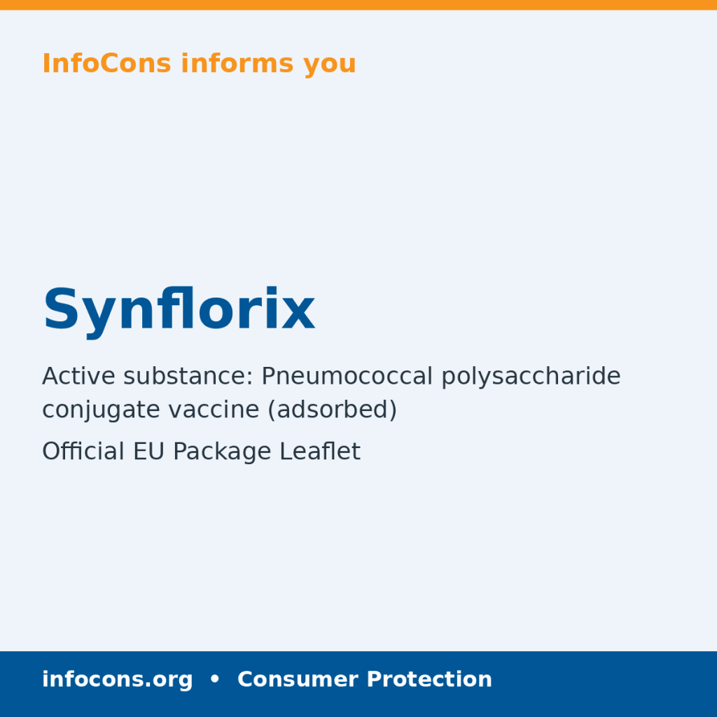 Synflorix - Package Leaflet - InfoCons