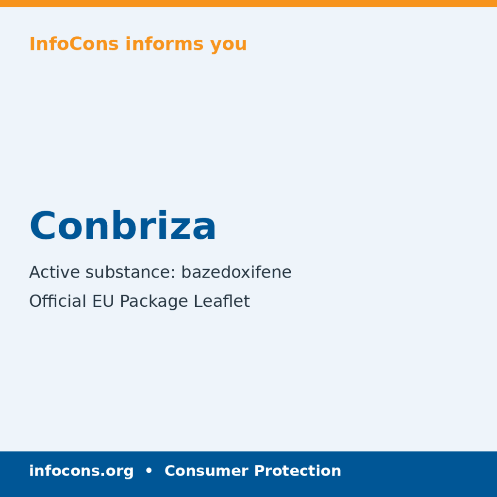 Conbriza - Package Leaflet - InfoCons