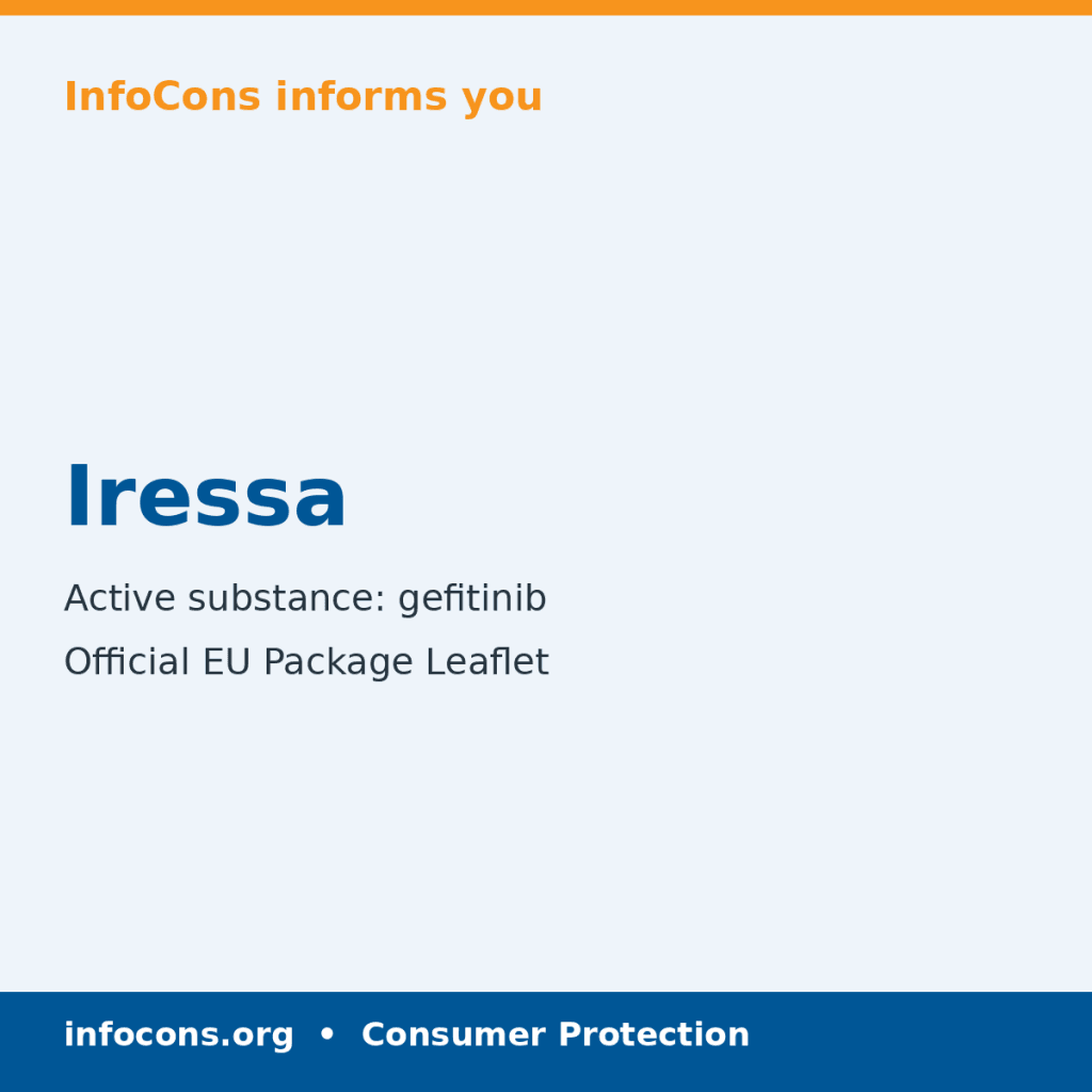 Iressa - Package Leaflet - InfoCons