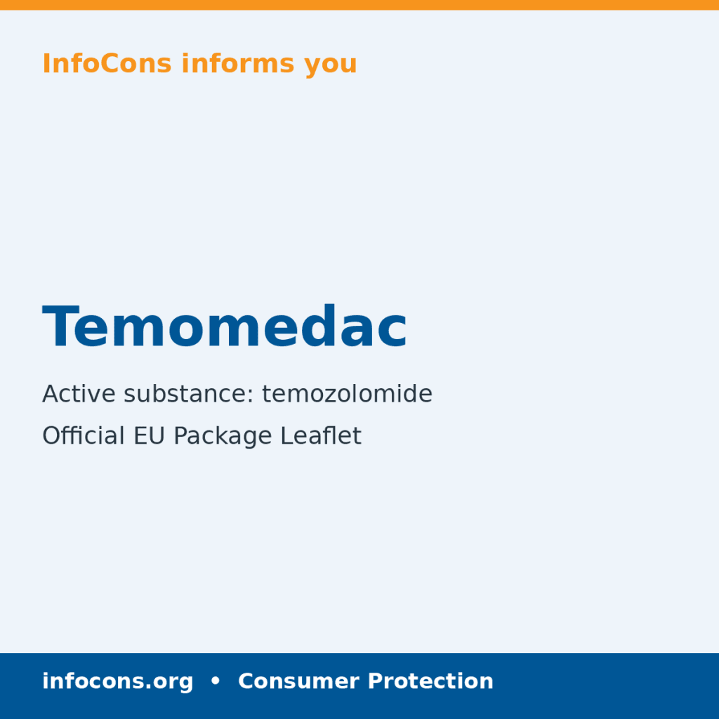 Temomedac - Package Leaflet - InfoCons