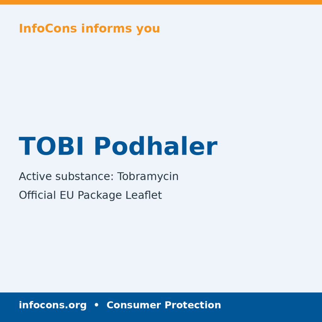 TOBI Podhaler - Package Leaflet - InfoCons