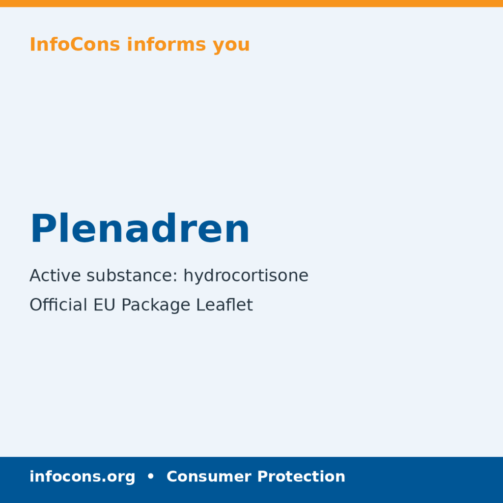 Plenadren - Package Leaflet - InfoCons