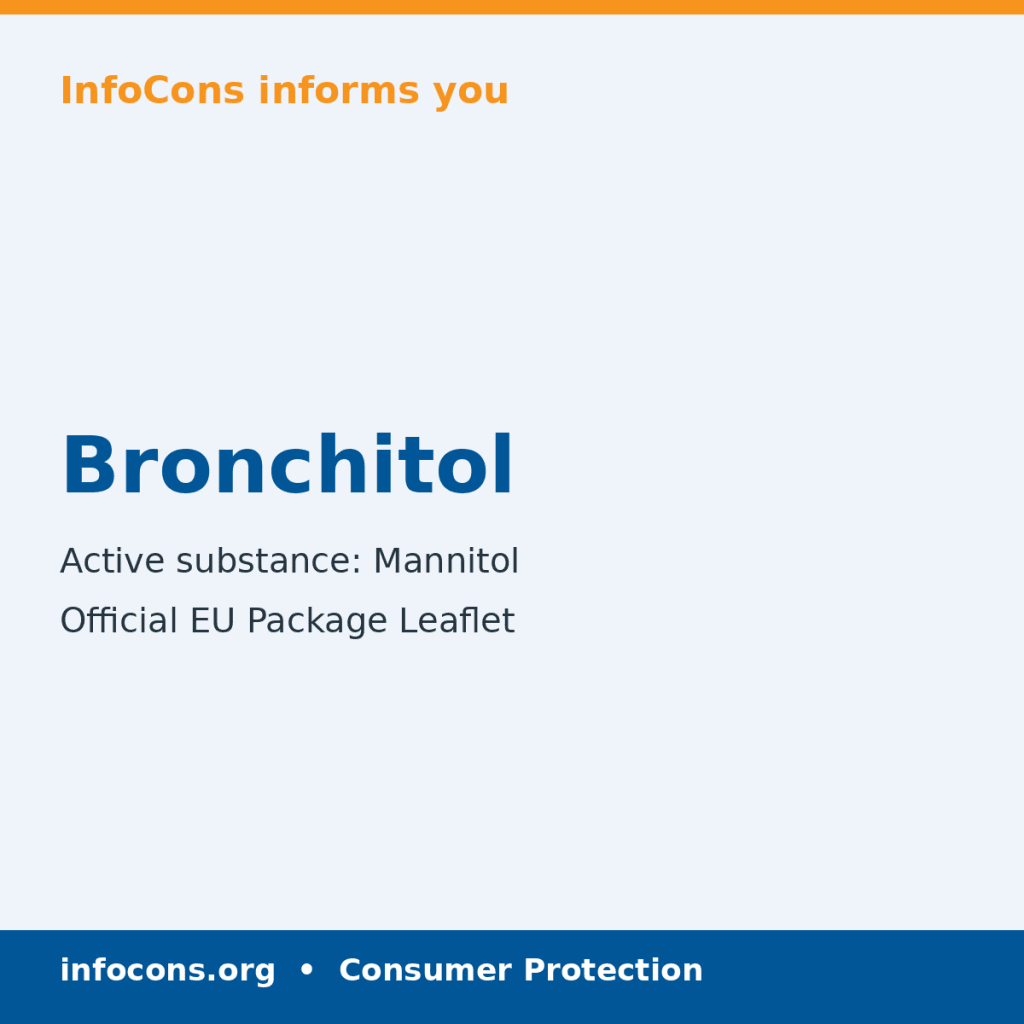 Bronchitol - Package Leaflet - InfoCons