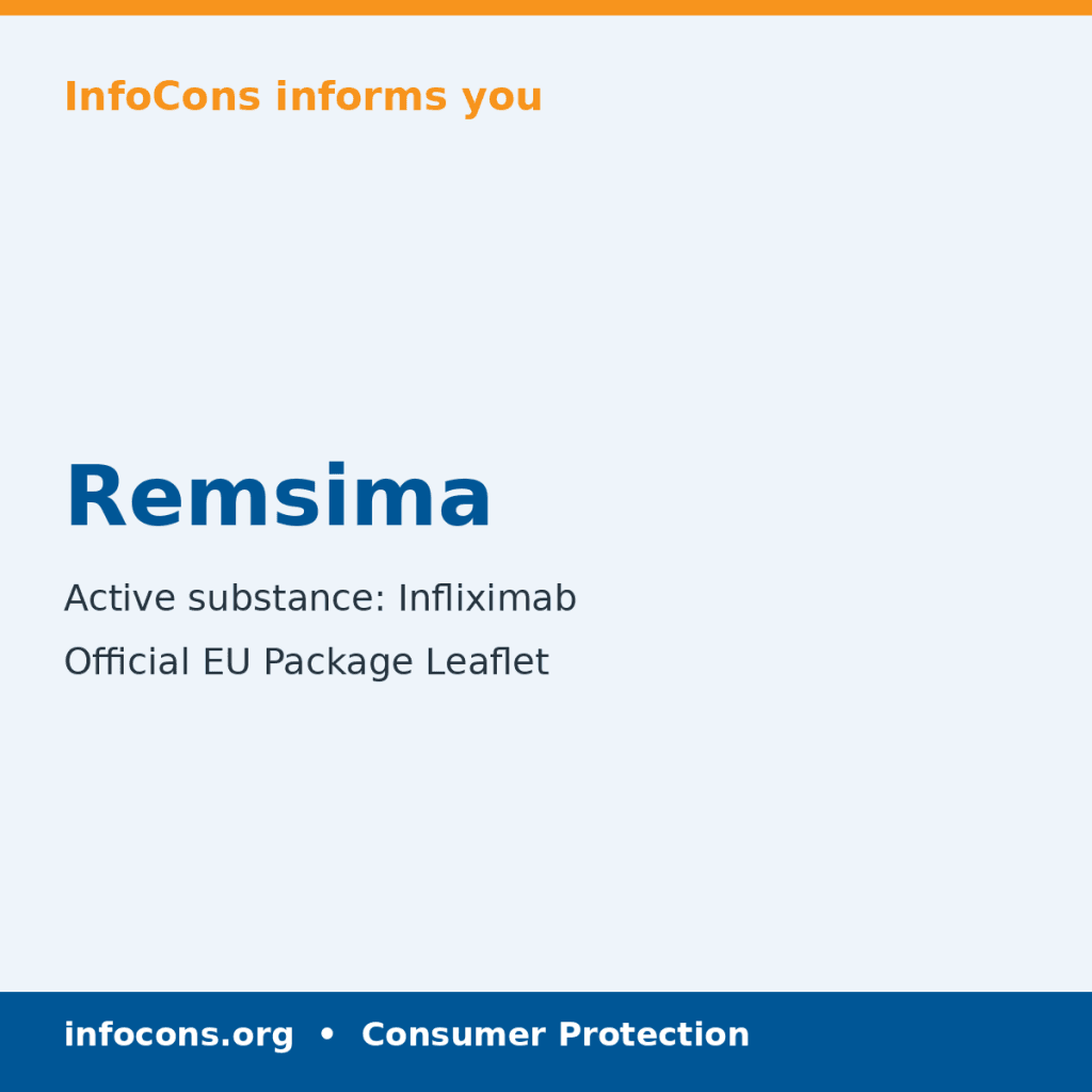 Remsima - Package Leaflet - InfoCons
