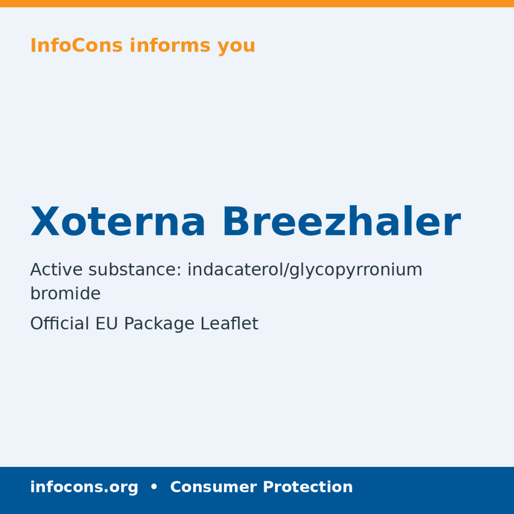 Xoterna Breezhaler - Package Leaflet - InfoCons