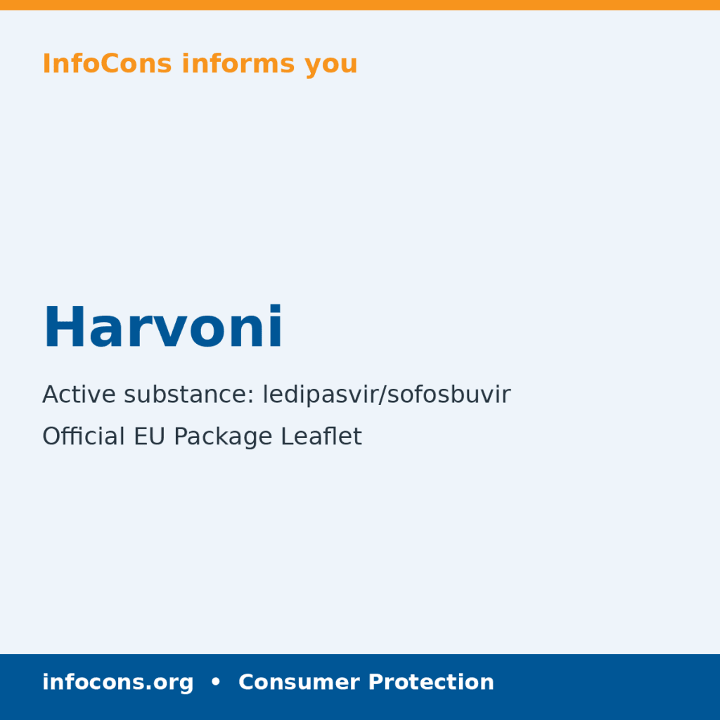 Harvoni - Package Leaflet - InfoCons