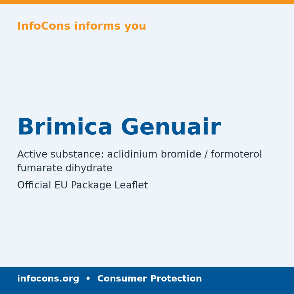 Brimica Genuair - Package Leaflet - InfoCons