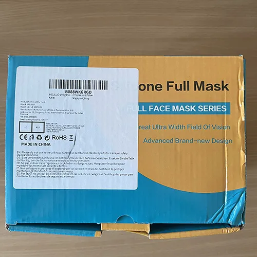 Protective full-face respirator dust mask with 10 filters, 15-in-1 dust mask, reusable protective dust mask for sanding, painting and polishing, fine dust protection, gas mask, paint mask with filter’