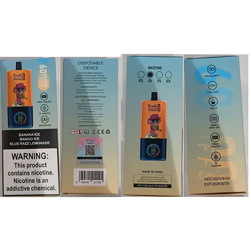 RENdM TORNADO - Disposable electronic cigarette