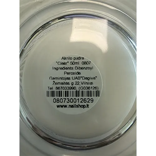 CLEAR - Acrylic powder