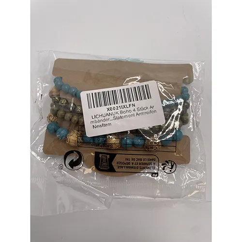 Beaded bracelet.