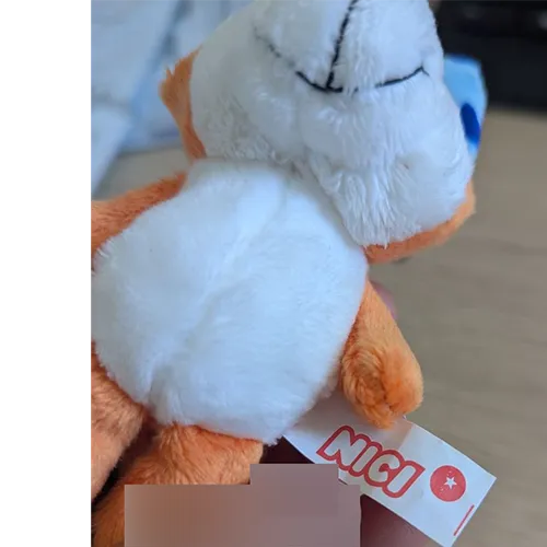 Nici - Key ring with soft toy