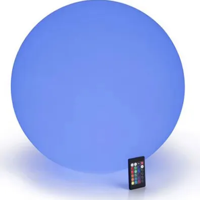 Luminous ball with remote control.