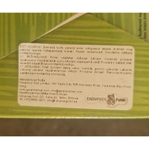 Gerardo's Toys - Educational toy