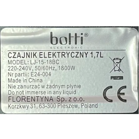 botti - Electric kettle