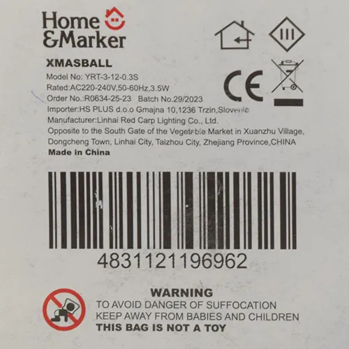 Home&Marker - Lighting chain