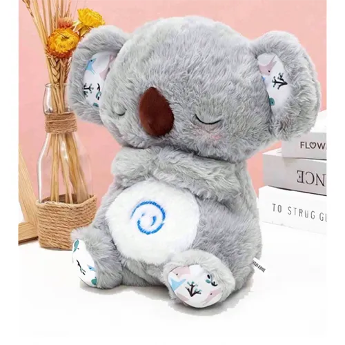 Breathing koala bear toy.