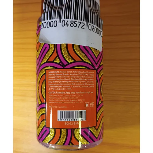 Body spray, 88 ml.