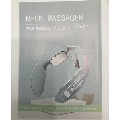 Electric neck massager with USB cord.