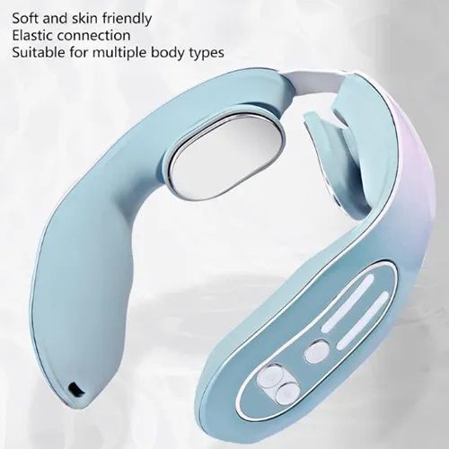 Electric neck massager with USB cord.