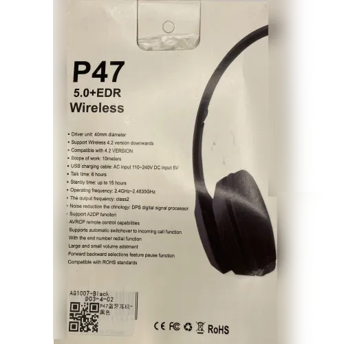 Wireless headphones