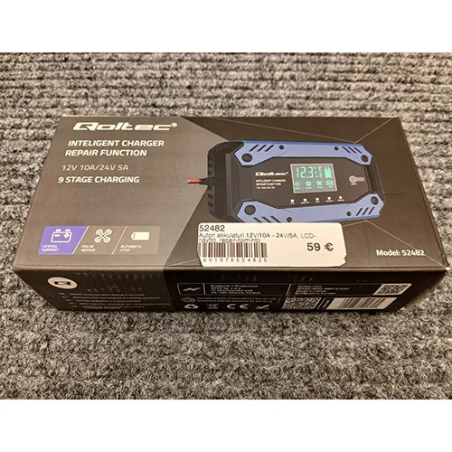 Qoltec - Car battery trickle charger