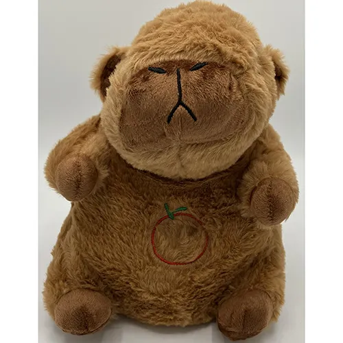 Capybara plush toy with electric functions.