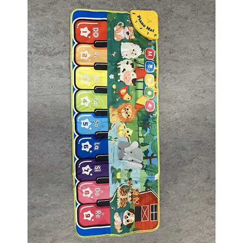Electric piano mat toy.