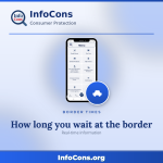 Border waiting times - see how long you'll wait before you set off - InfoCons App