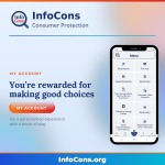 My Account - you are rewarded for making good choices - InfoCons App