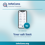My Choice - set the maximum amount of salt you accept – InfoCons App