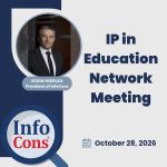 Sorin Mierlea , President of InfoCons Consumer Protection for Intellectual Property , attends the IP in Education Network Meeting