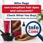 Who Flags Non-Compliant Hair Dyes and Colourants? Check What You Buy! Choose Cosmetics Wisely with InfoCons!