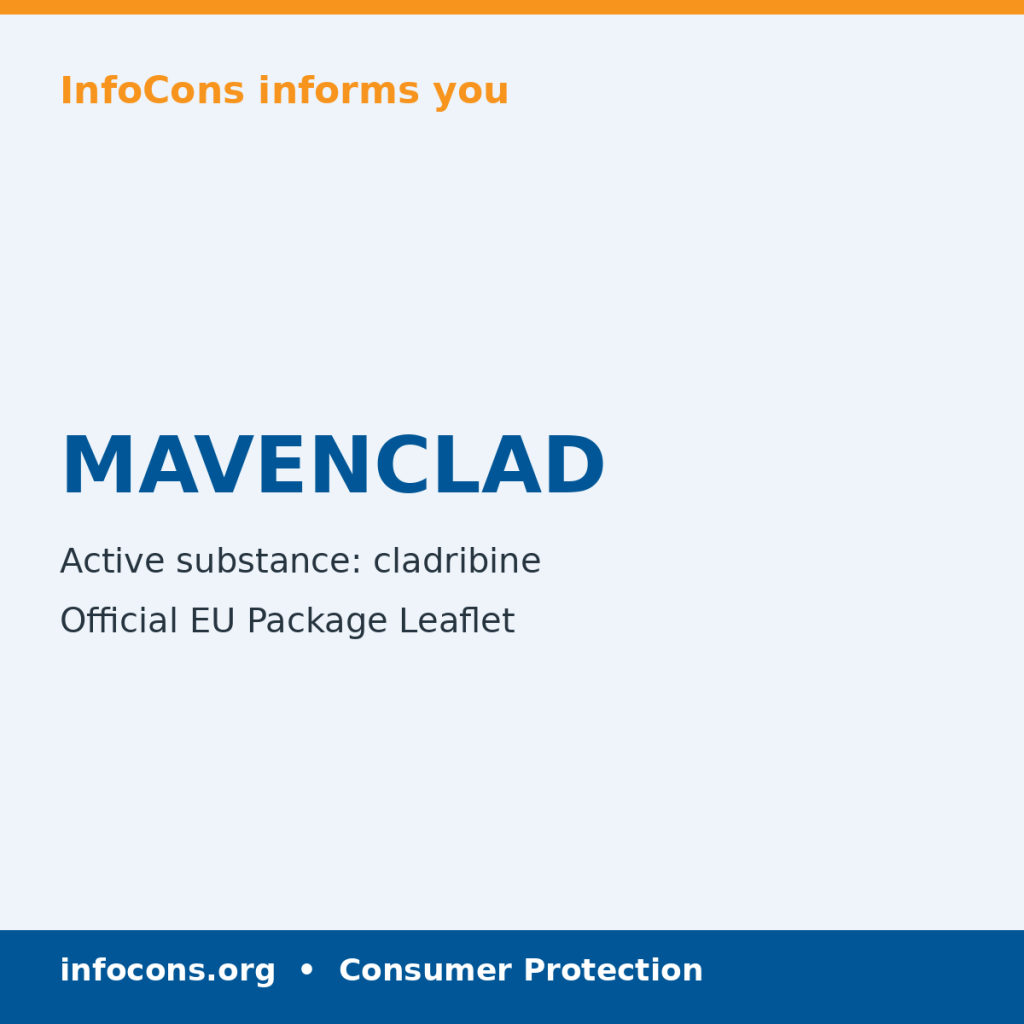 MAVENCLAD - Package Leaflet - InfoCons
