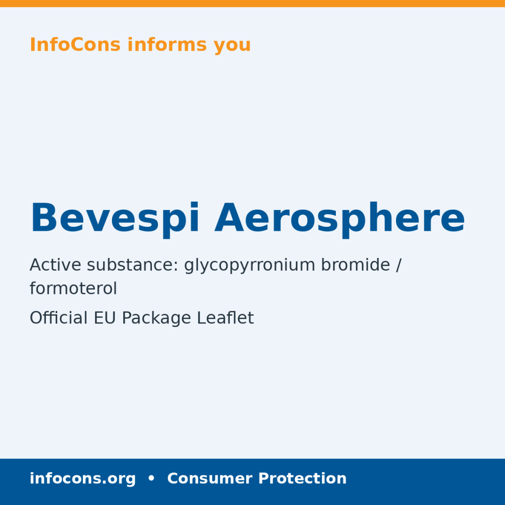 Bevespi Aerosphere - Package Leaflet - InfoCons
