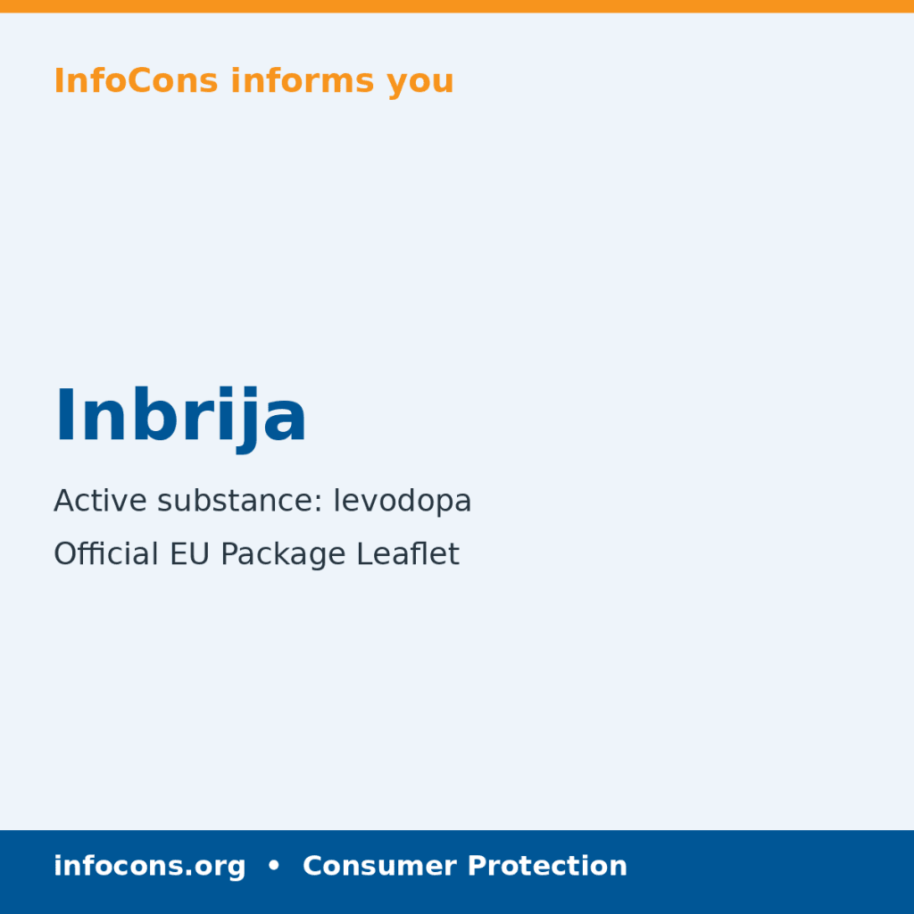 Inbrija - Package Leaflet - InfoCons
