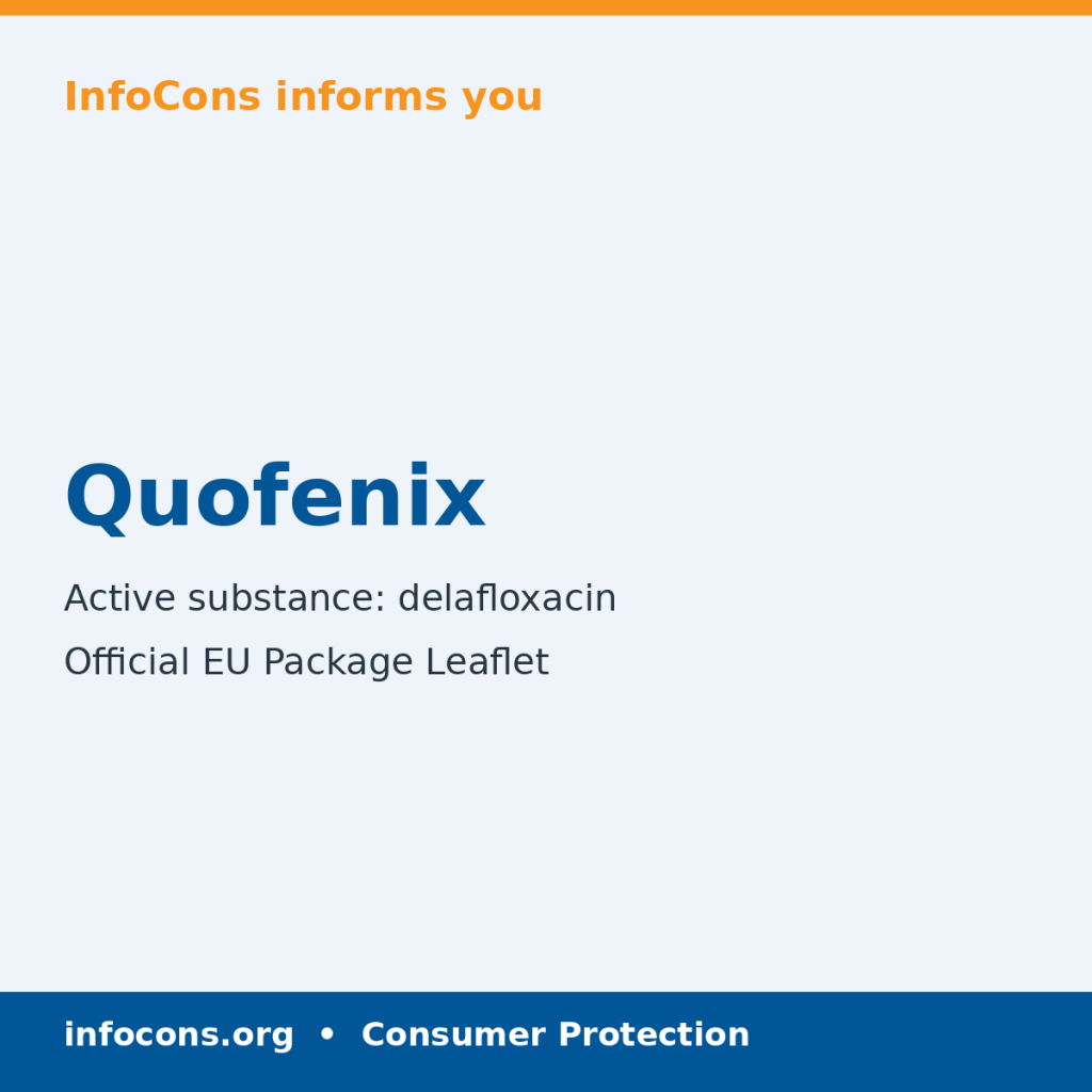 Quofenix - Package Leaflet - InfoCons
