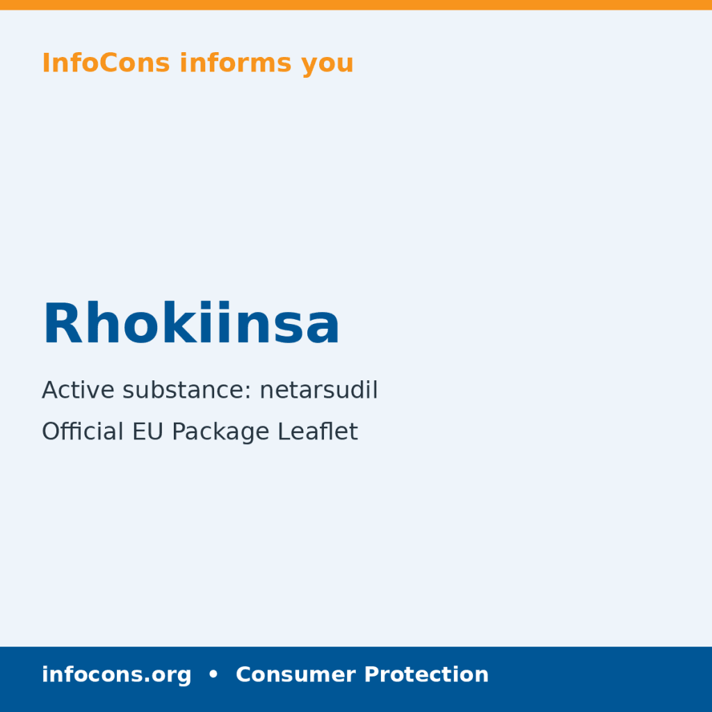 Rhokiinsa - Package Leaflet - InfoCons
