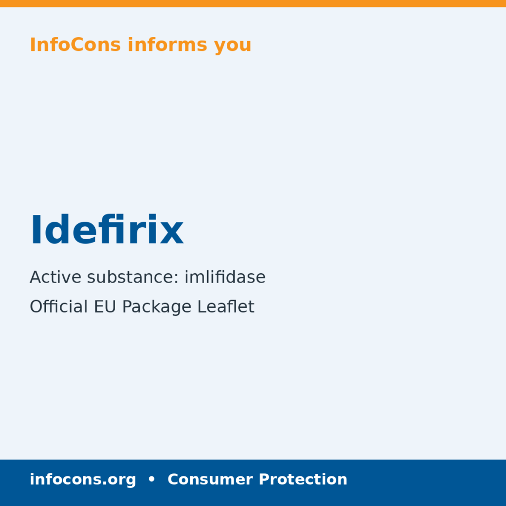 Idefirix - Package Leaflet - InfoCons
