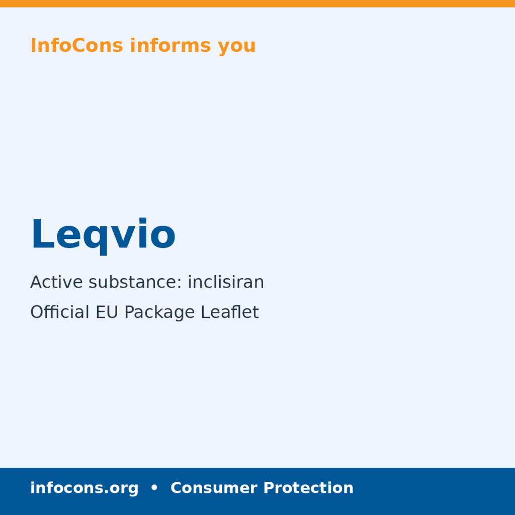 Leqvio - Package Leaflet - InfoCons